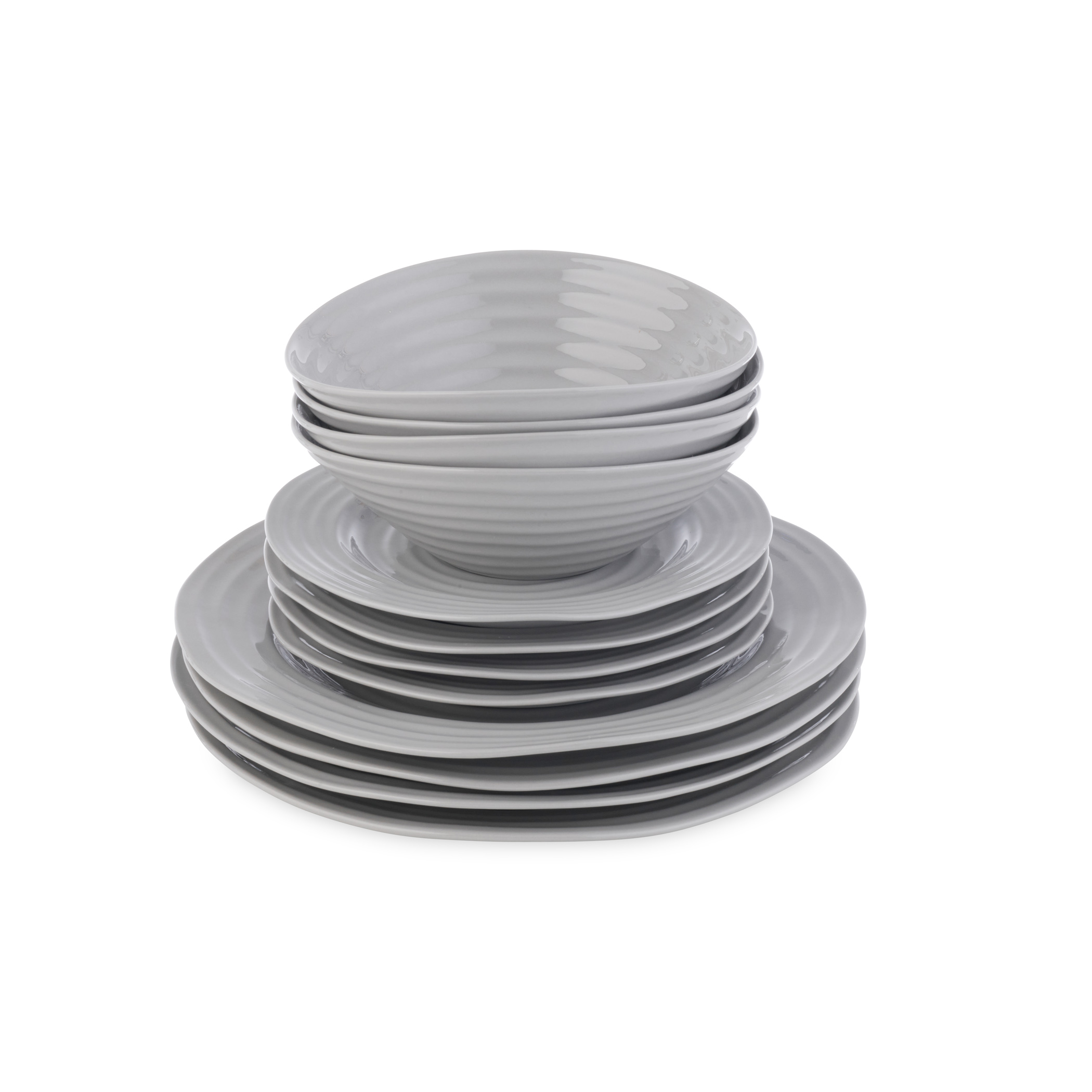 Sophie Conran Grey 12 Piece Set image number null